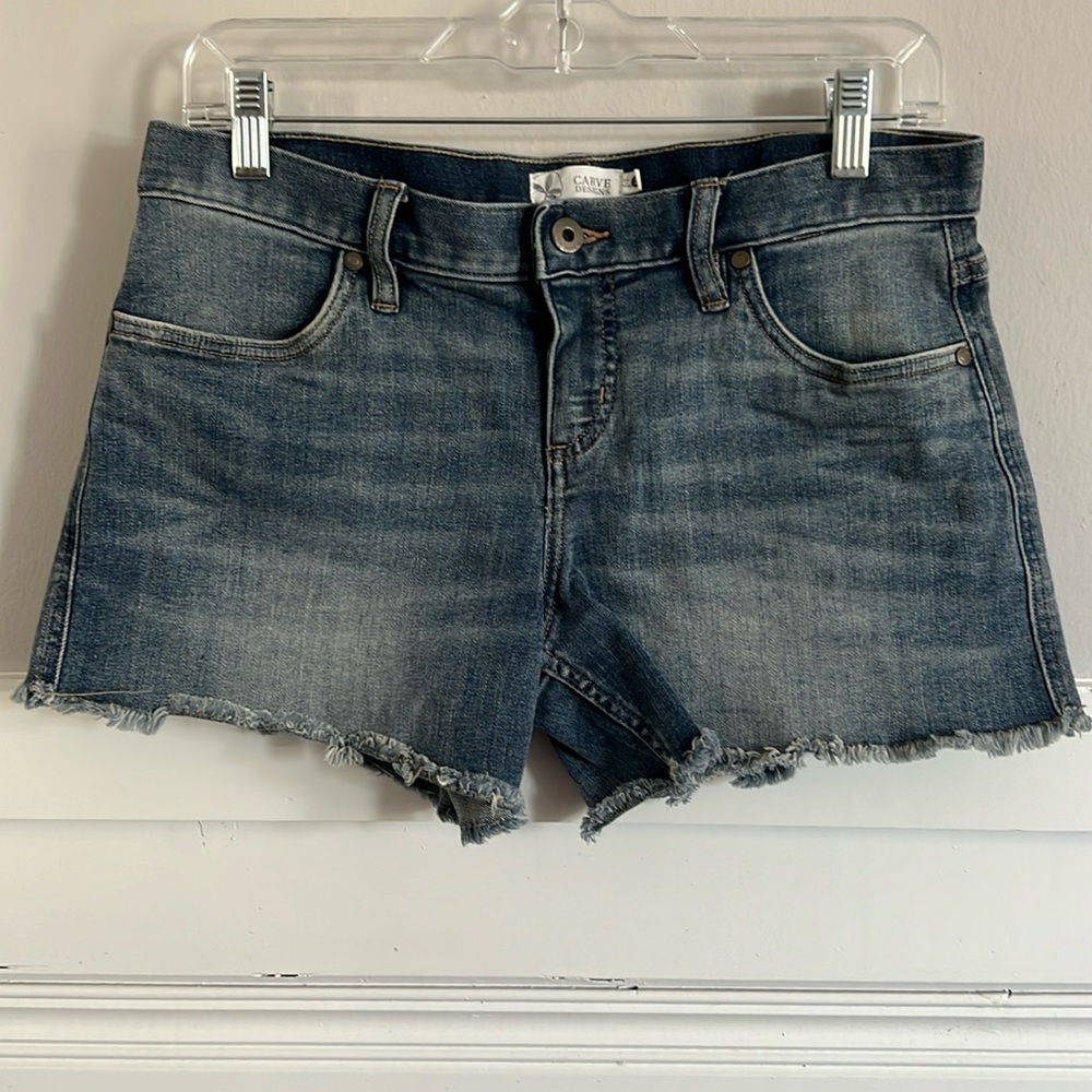 Carve Designs Maui Jean Shorts Size 2